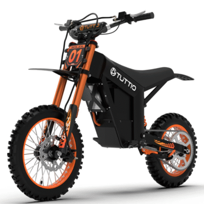 Tuttio Soleil01 Electric-Dirt-Bike 14″/12″ Fat Tire 2000W Electric-Motorcycle with 48V 21AH Battery Ebike
